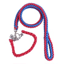 Dog chain Large dog iron chain thick special pet leash with collar collar walking dog rope dog chain