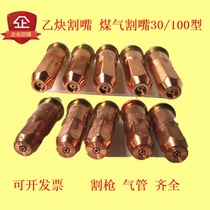 30 Type 2 cutting nozzle propane cutting nozzle plum blossom cutting nozzle oxygen acetylene 30 gas type 100 cutting gun cutting nozzle