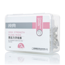 Pure 2019 new high-tensile flossing stick ultra-fine family safe to pick teeth to keep mouth clean