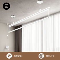 Yi Zhijia single pole drying rack hand cranked lift double pole clothes small balcony cool clothes rack drying quilt manual single row