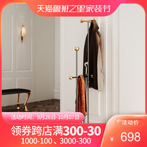 bencross European household floor-to-ceiling bedroom living room Net Red indoor ins light luxury clothing storage hangers