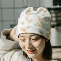 Confinement hat summer thin maternity August cute pregnant women cotton hat postpartum spring and autumn windproof September headscarf hairband