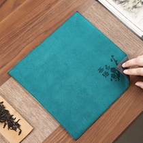 Tang Xian tea towel absorbent thick tea cloth mat Zen Kung Fu tea towel tea table cloth tea accessories rag cloth