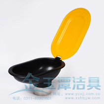 Hot-selling portable color decoration temporary use squatting plastic squatting disposable pony bucket