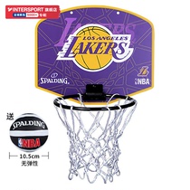 Spalding Spalding mini rebounder 2021 new NBA Lakers logo wall hanging indoor basket