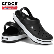 Crocs Carlochi sandals mens shoes womens shoes 2021 summer new light non-slip hole shoes outdoor sandals