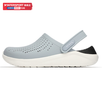 Crocs Carlochi sandals mens shoes womens shoes 2021 summer new hole shoes outdoor sandals tide 204592