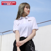 Nike Nike short sleeve mens clothing 2022 Summer new sports blouses Polo shirt white T-shirt CW6851