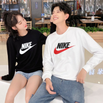 Nike logo sweater Nike mens womens 2021 summer official website new couple sportswear long-sleeved pullover