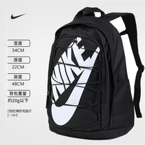 NIKE Nike official website flagship shoulder bag male high middle school student school bag 2021 new black female sports backpack