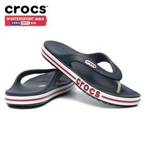 Crocs Carlochi slippers mens shoes womens shoes 2021 summer new Flip-flops outdoor sandals tide 205393