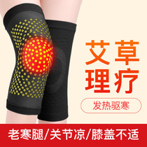  Wormwood self-heating knee protector cover for men and women sheath winter warmth old cold leg paint joint physiotherapy cold protector hx