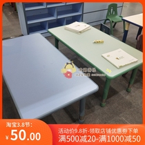 Kindergarten Lift Table rectangular tables and chairs kits children drawing tables learning tables and chairs handmade tables high-end dining table