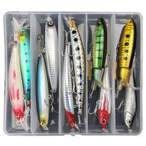 Freshwater sea Luya bait bait set minopaw VIB small fat mouth Mandarin fish black fish bass fake bait