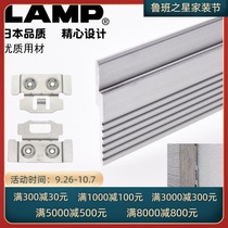 lamp Lampu Wall wooden veneer wallboard dry hanging accessories installation fasteners solid wood wall panel hanging strip AUHC