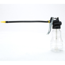 250ml long-mouth fueling pot oil can transparent plastic plastic oil filling pot Oiler home gym