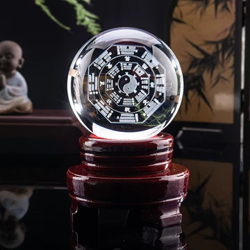 八卦　水晶 邵伟华水晶八卦球-邵伟华水晶八卦球促销价格、邵伟华水晶八卦球品牌- 淘宝