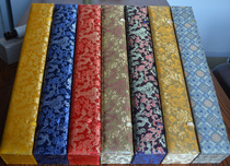 Gift brocade box custom high-grade calligraphy and painting box packaging box custom painting scroll collection box full 6