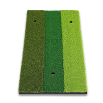 Mini golf pad 30*60cm thick practice straw mat indoor golf lawn batting pad