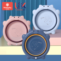 2 3 sets of baby foldable washbasin newborn baby products wash buttocks wash feet cartoon cute large