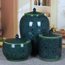 Jingdezhen ceramic water tank Wine jar 20 kg 50 kg 100 kg 260 kg rice storage tank Rice bucket oil tank pickled vegetables pickled meat tank