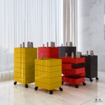 Hairdresser Shop Tool Cabinet Hairstylist Floor Cupboards Drawer-Type Hairdressing Products Hair Salon Special Beauty Hair Shop Lockers