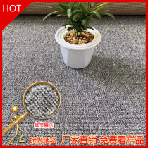 Office Coil Flame Retardant Full Bunk KTV Dance Office Room Engineering School Small Ring Suede Carpet Ground Felt