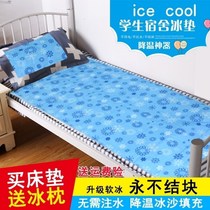 Ice mat bed double gel ice mat mattress summer dormitory cooling artifact student single double ice mattress free