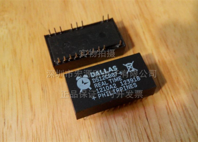 Real Time Clock DIP-24 10pcs DS12C887 Clock Circuit Timing Clock