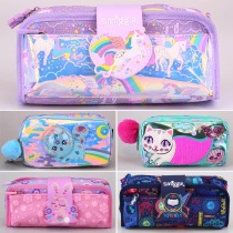 Spot Australia Smiggle Cartoon Styling Soft Pen Bag Primary School Students Children Pencil Bags Large Capacity Stationery Bags