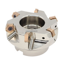 Double-sided pentagonal cutter CNC cutter MFPN66 Kyocera through-mounted milling cutter with PNMU090508 blade