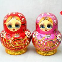 Set of dolls 10 layers of big belly ten layers of Russian sets of baby paint exquisite peacock basswood new product bag