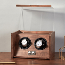 Watch Shaker mechanical watch household meter watch box storage box automatic simple watch Walnut