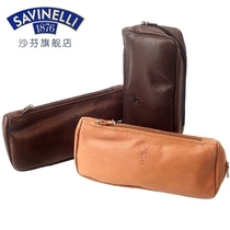 Schaffen Italy imported single bucket pipe bag leather handmade tobacco bag T421 cigarette multi-color optional true