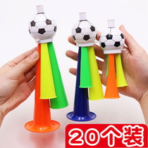 Childrens trumpet playing musical instruments whistling cheering props football horns can blow sports competition prizes