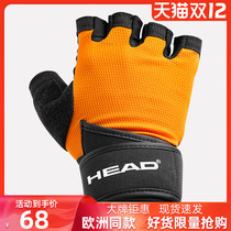 European HEAD Hyde sports gloves for men and women fitness half-finger non-slip hand guards breathable thin gym children