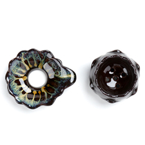 Retro kiln tea filter Tianmu glaze Jianzhan tea leak kung fu tea set tea separation mesh tea tea slag filter ceramic