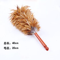(Factory straight hair) feather duster dust removal household cleaning ash non-hair retractable car electrostatic cleaning blanket