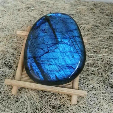 天然月光石 拉长石摆件 水晶原石 矿物晶体 桌案观赏石