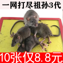 10 strong sticky mouse board mouse paste mousetrap household rodent artifact device Buster catch stick mouse board rubber clip