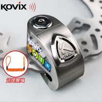 KOVIX KD6 motorcycle lock Disc brake lock Motorcycle scooter key lock Anti-theft intelligent alarm Anti-pry waterproof