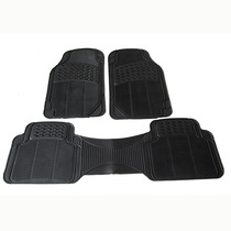 Car waterproof foot pad one-piece foot pad 3 sets of PVC non-slip four-season universal foot pad universal style