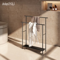 Danish MeiYiLi Nordic ins towel towel rack metal rack Simple placement rack paper towel toilet paper holder