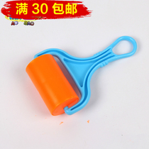 Large baby children playing water Beach pattern roller wheel educational toy flat push space Mars sand playing tools