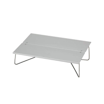 Japan SOTO outdoor camping mini aluminum alloy folding table small corner table can be storage rack
