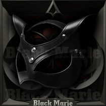 BlackMarie Queens Cat Mask Role Play BDSM K9 Tutoring Adult Fun Toys Cos