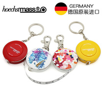 German imported Mini measuring three-way clothes small tape measure waist measuring ruler fitness soft ruler