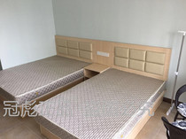 Quick Hotel Guest Room Guesthouse Apartment mother and son Intertender Single earthly large bed room with full set of furniture bed frame box