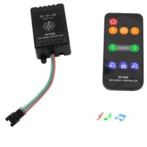 SP106E WS2812B WS2811 light belt module 5-12V music controller cross-border e-commerce explosion