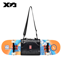 Mackar original design shoulder skateboard bag Street trend simple personality Big Fish board bag double rocker bag backpack